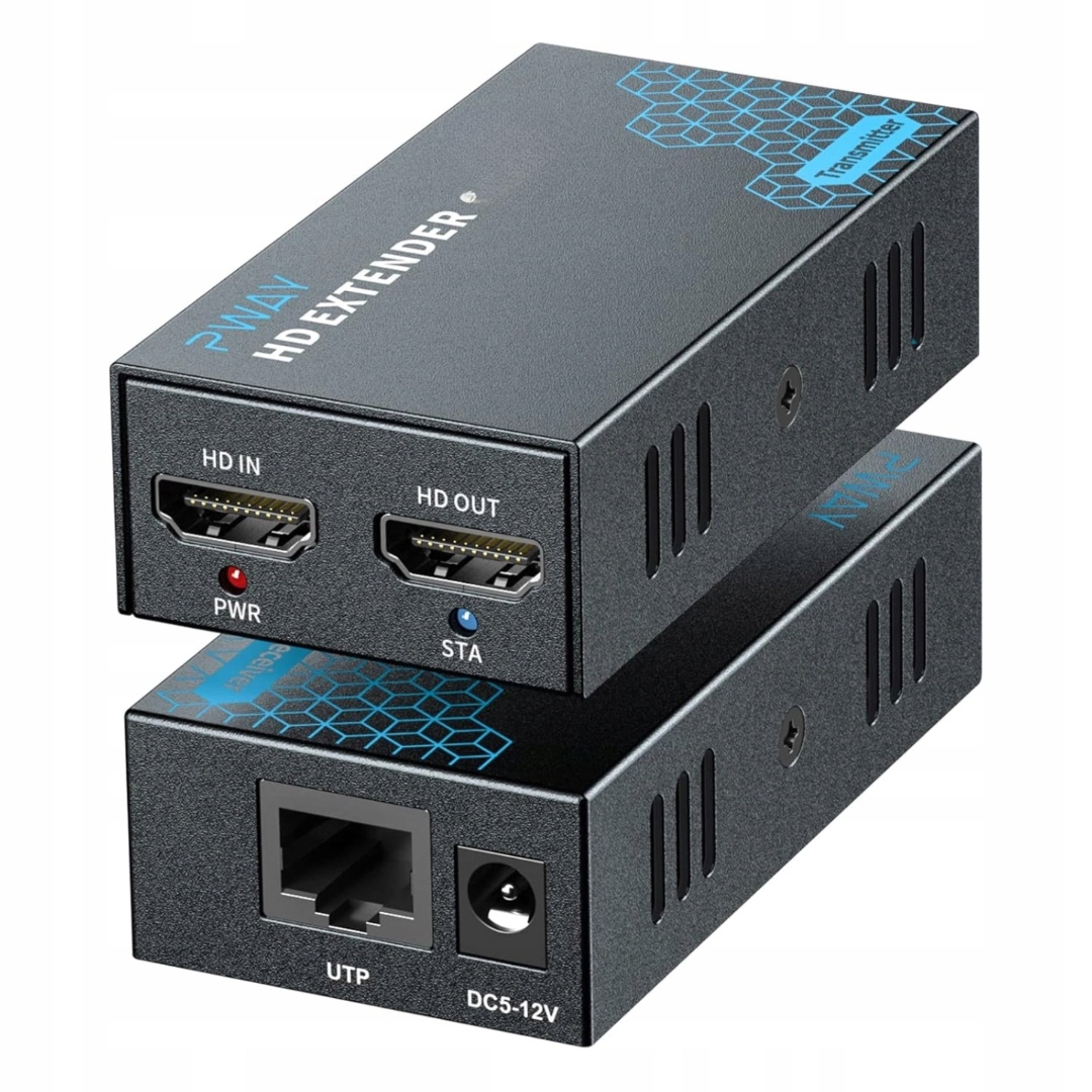 Prodlužovací Kabel Hdmi Ethernet Pway 150 M Audio Hd Extender Switch 2V1 Pro