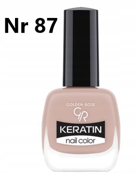 

Lakier do paznokci keratyna Golden Rose Keratin 87
