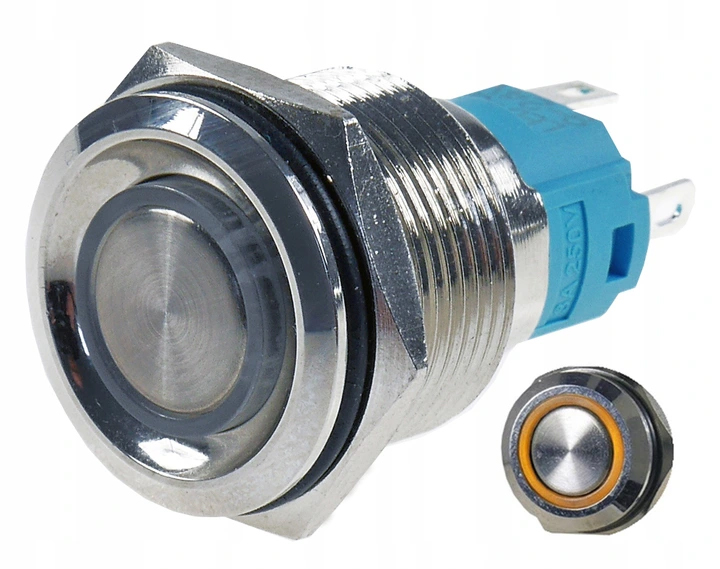 

Przycisk Wandaloodporny 19mm Monostabilny 3A/250 P