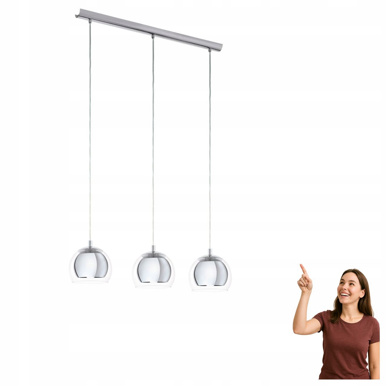 Závesná lampa Rocamar 94593 Eglo