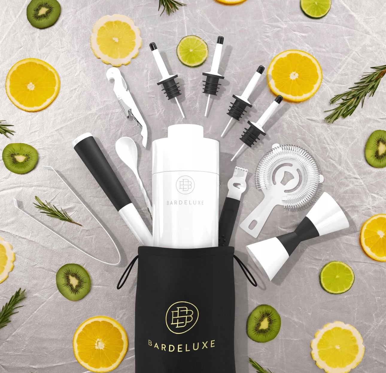 BarDeluxe - ZESTAW BARMAŃSKI 12 czść EAN (GTIN) 3441106485082