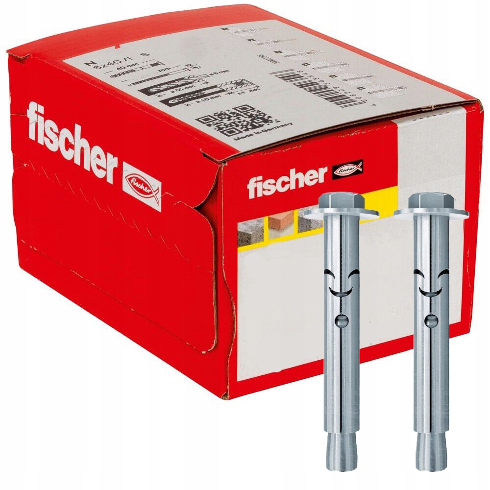 Fischer Kotva Fsa 8/65 S galvanická pozinkovaná 50ks