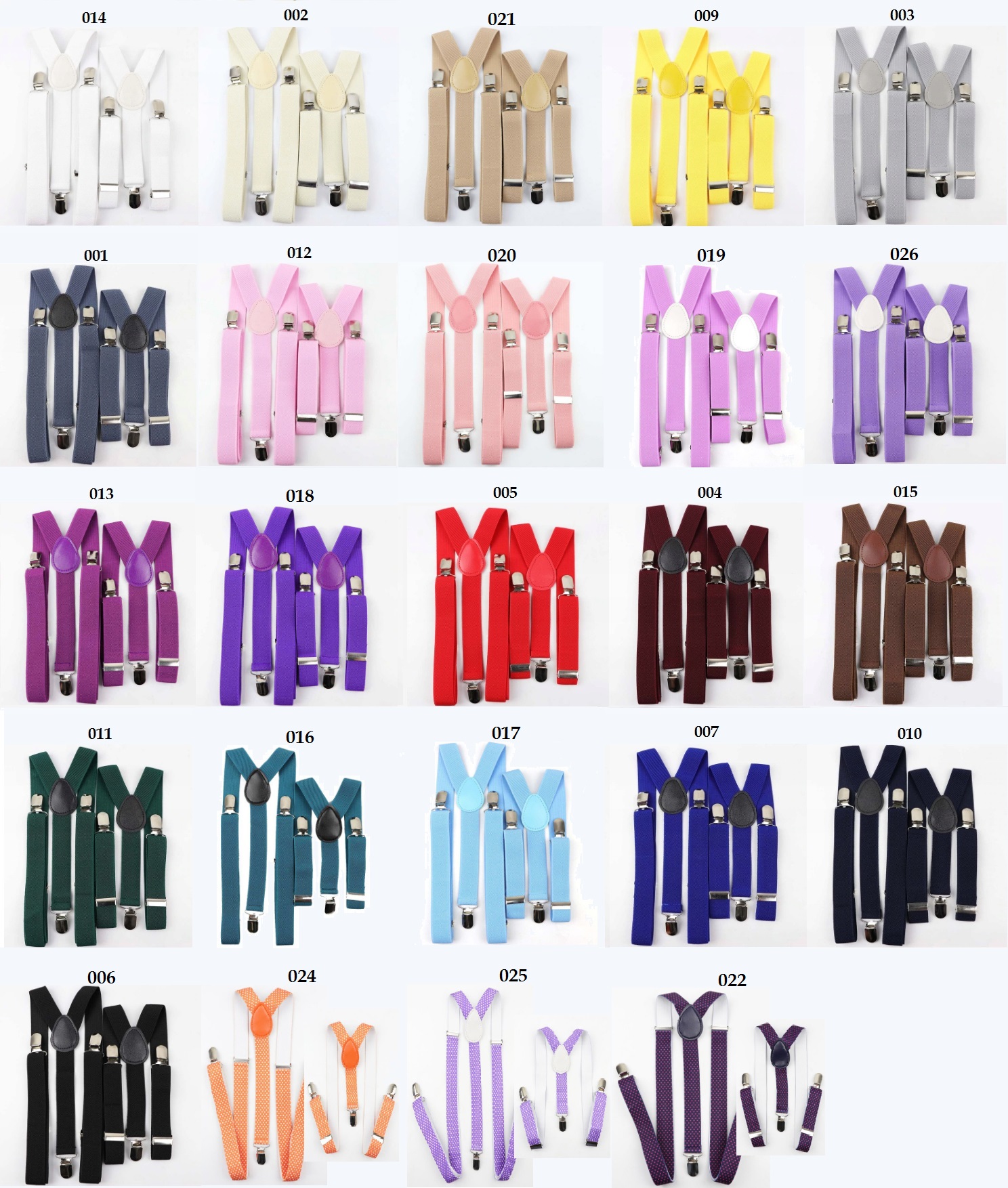 SZELKI MĘSKIE i SZELKI DZIECIĘCE niebieskie Marka Ankani