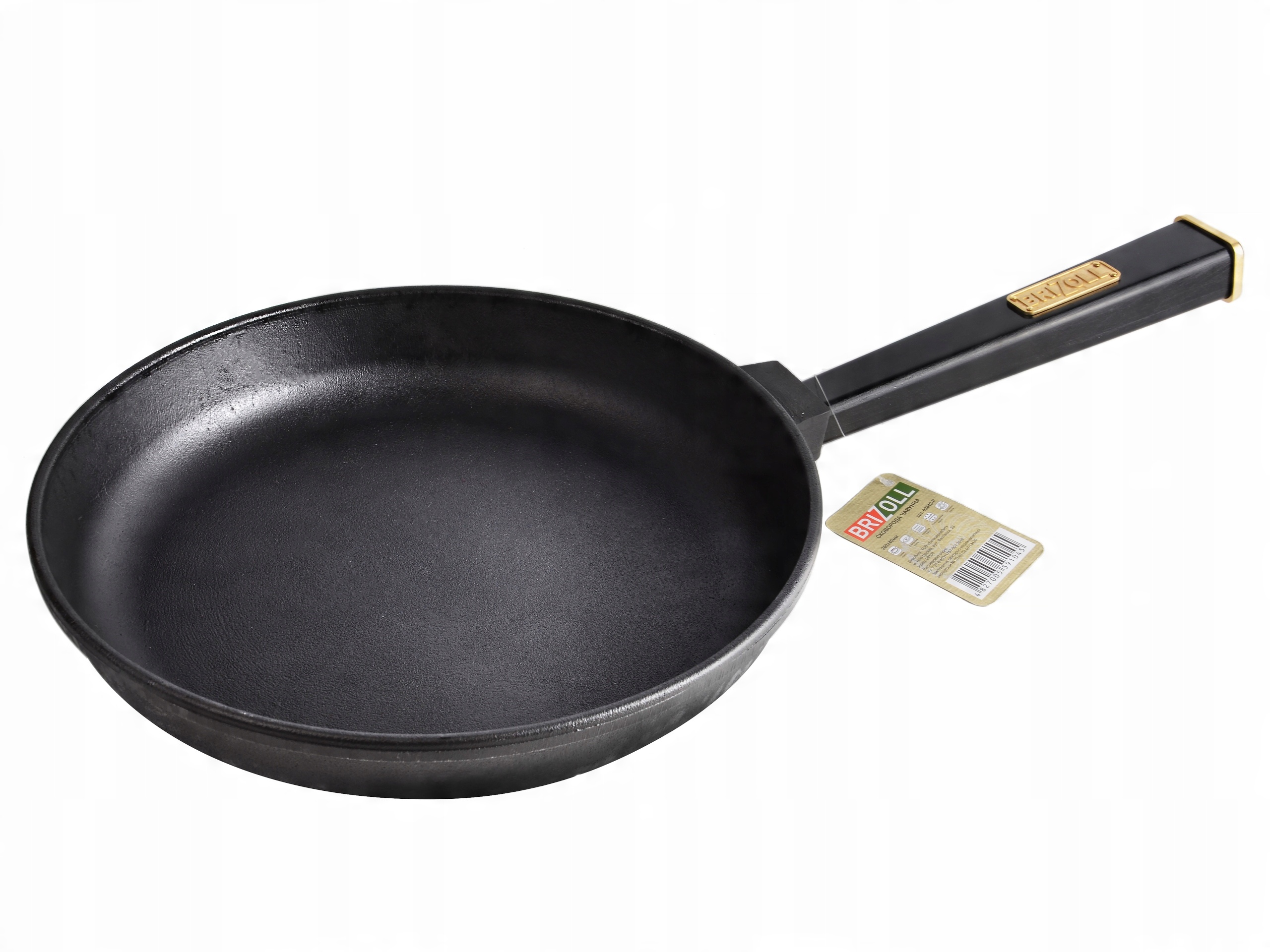 

Patelnia żeliwna z uchwytem Optima Black 260 x 40