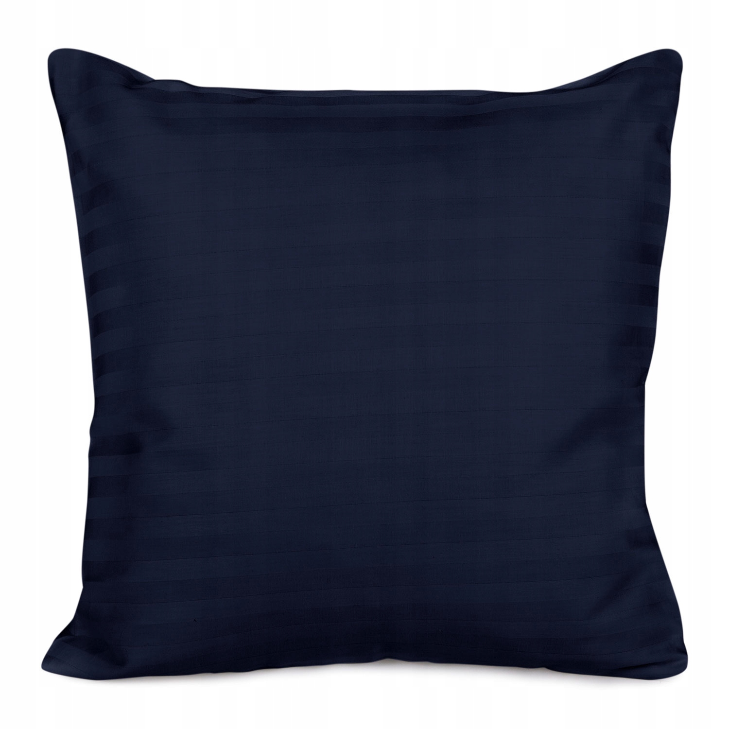 

Poszewka satyna pasy cizgili navy blue 40x40