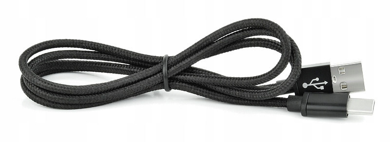 Kabel USB-C długi wtyk 9mm do telefonów pancernych Długość przewodu 1 m