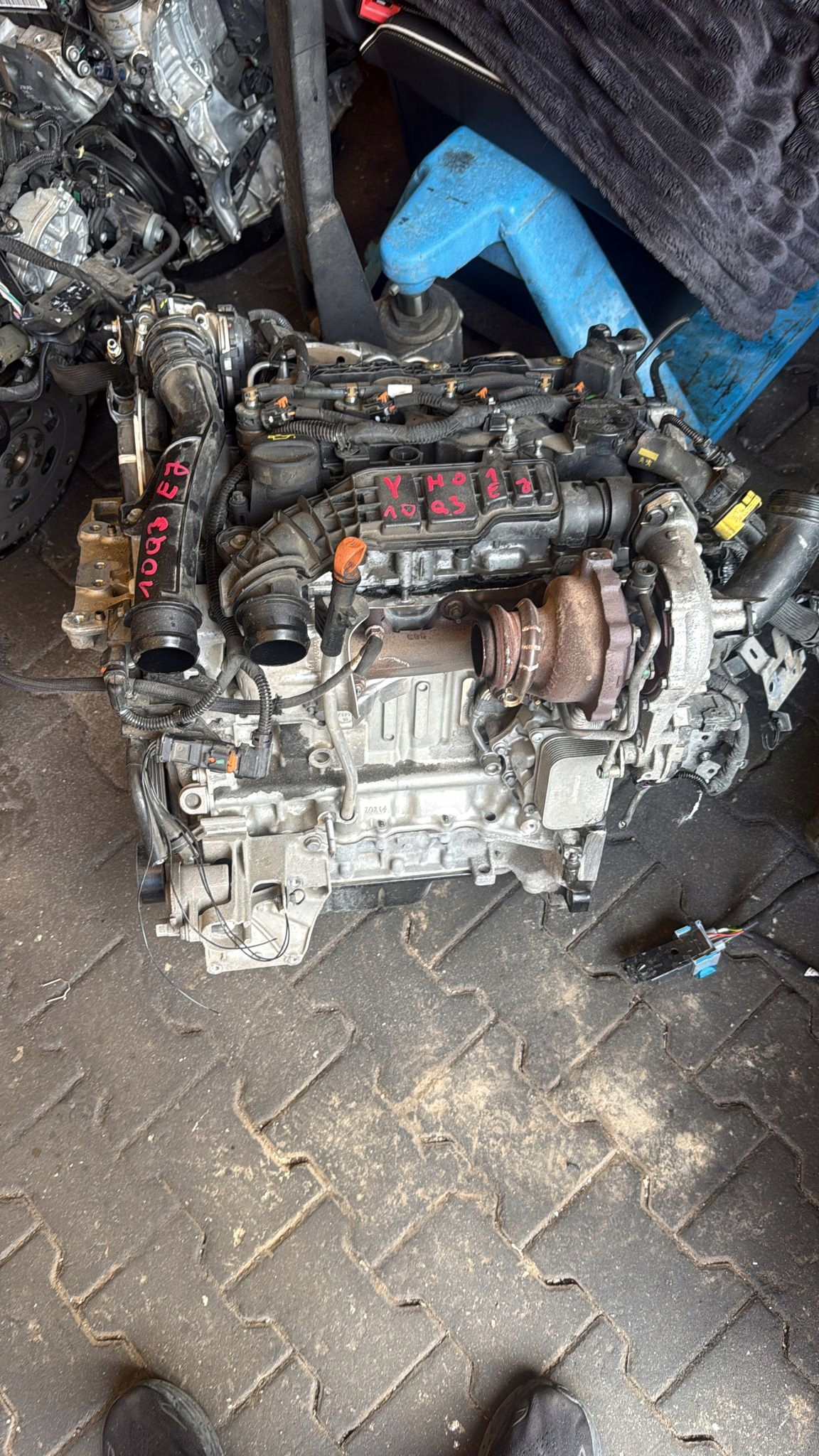 engine complete PEUGEOT PSA YH01 10Q3EJ 85TYS KM