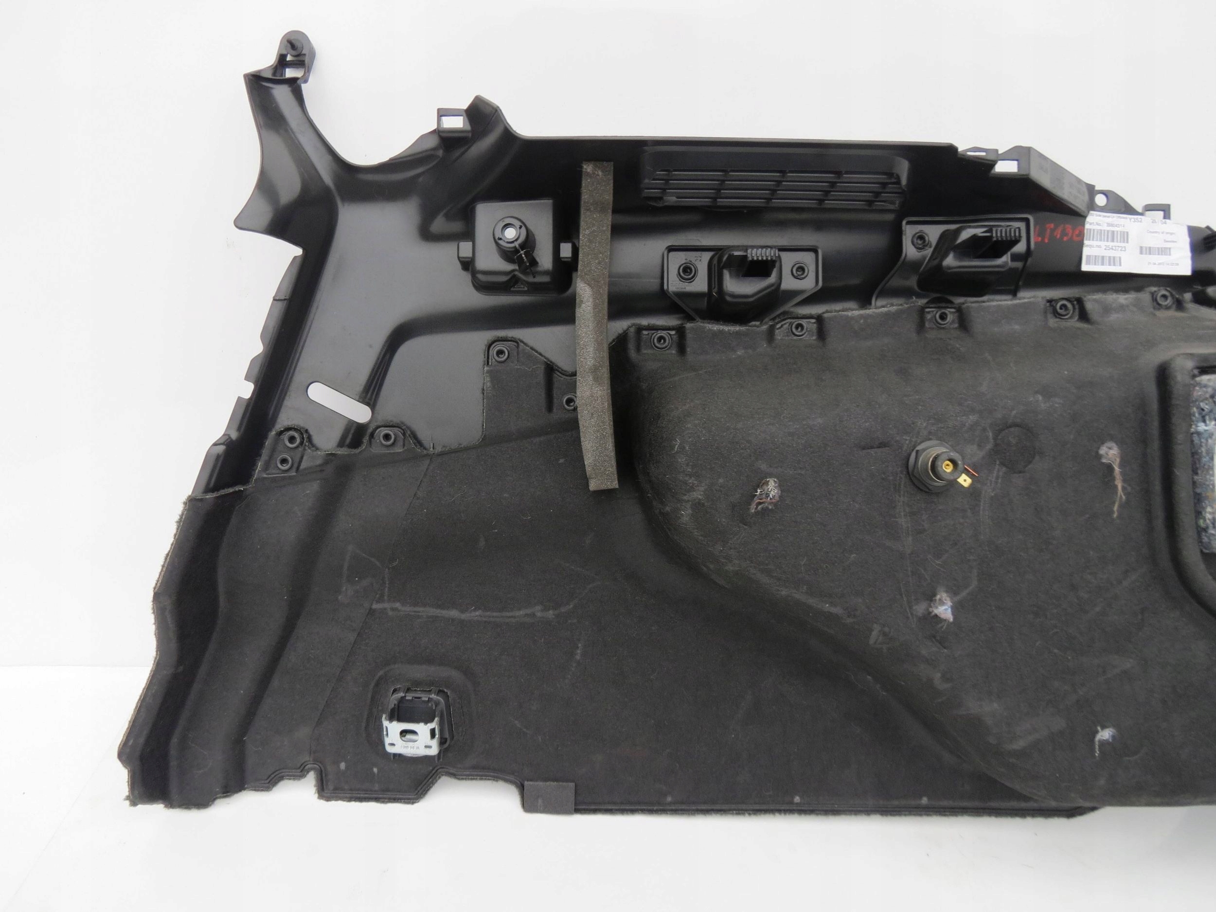 boot upholstery left rear part VOLVO V60 and S60 II 39804314 (2013-2018)R.
