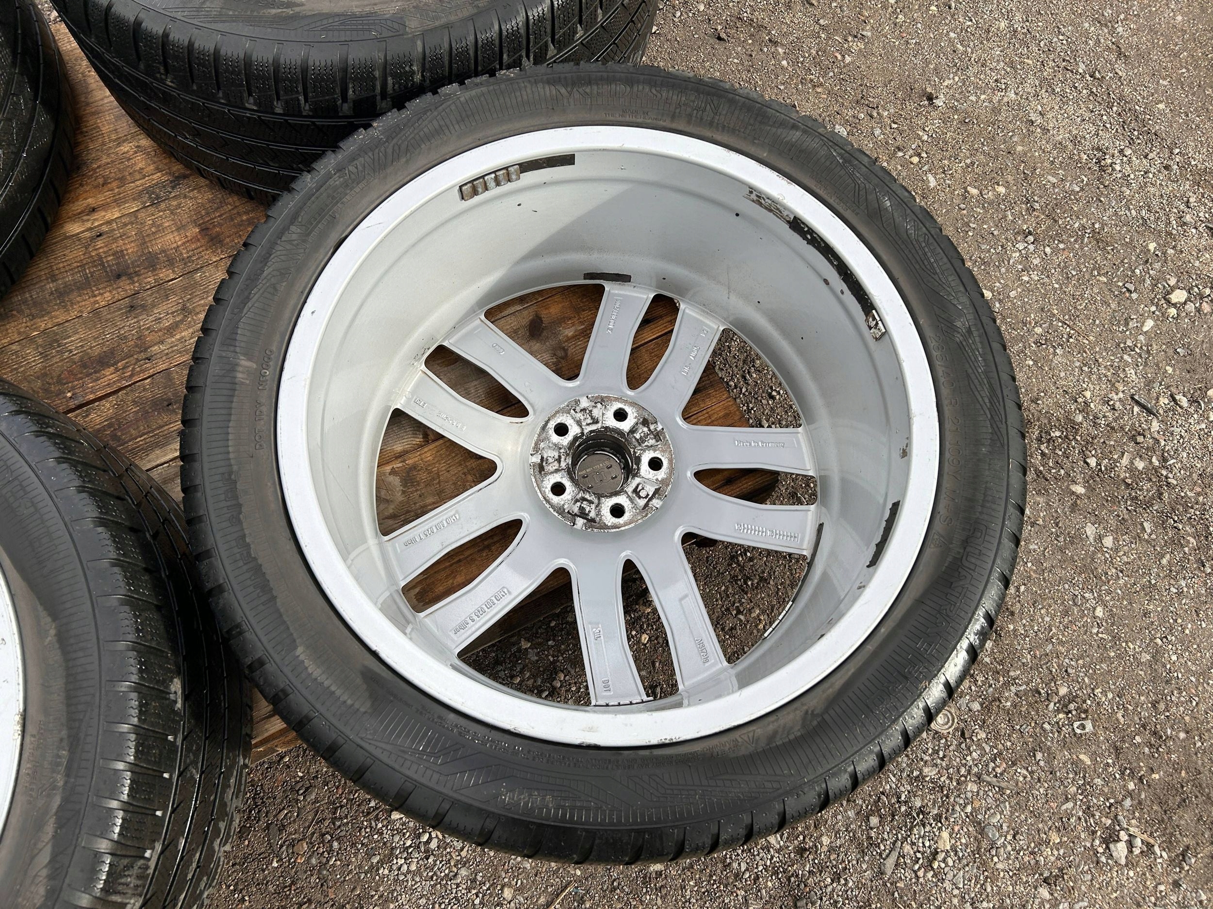 wheels discs disc tyre disc 21" 21x9.5jx31 Audi Q7 4M Q8