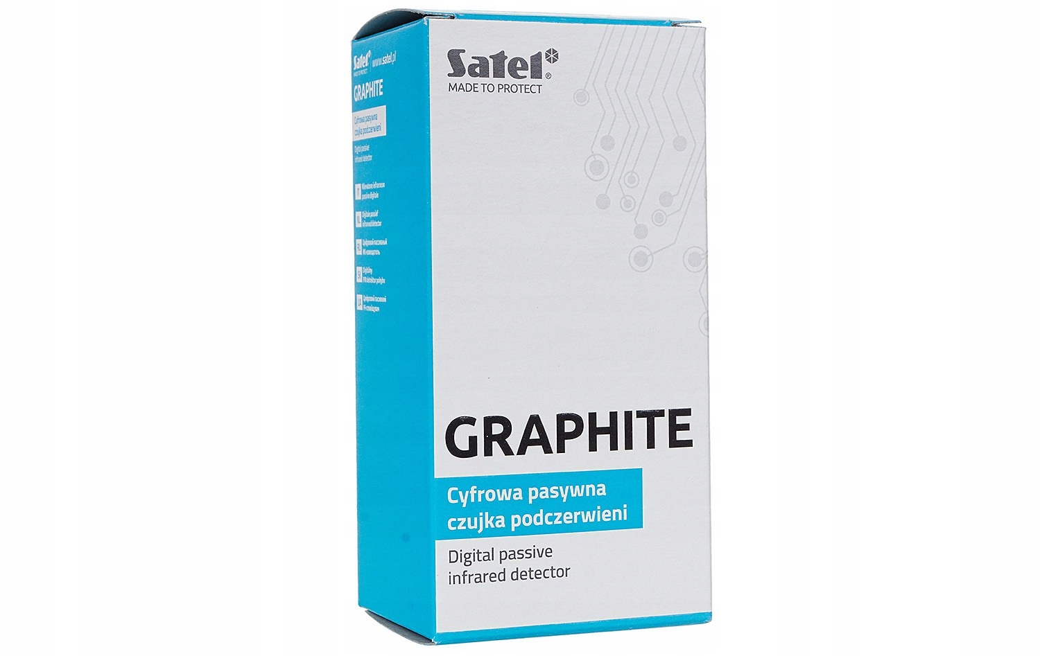 Czujnik ruchu Pasywna czujka podczerwieni Detektor Marka Satel