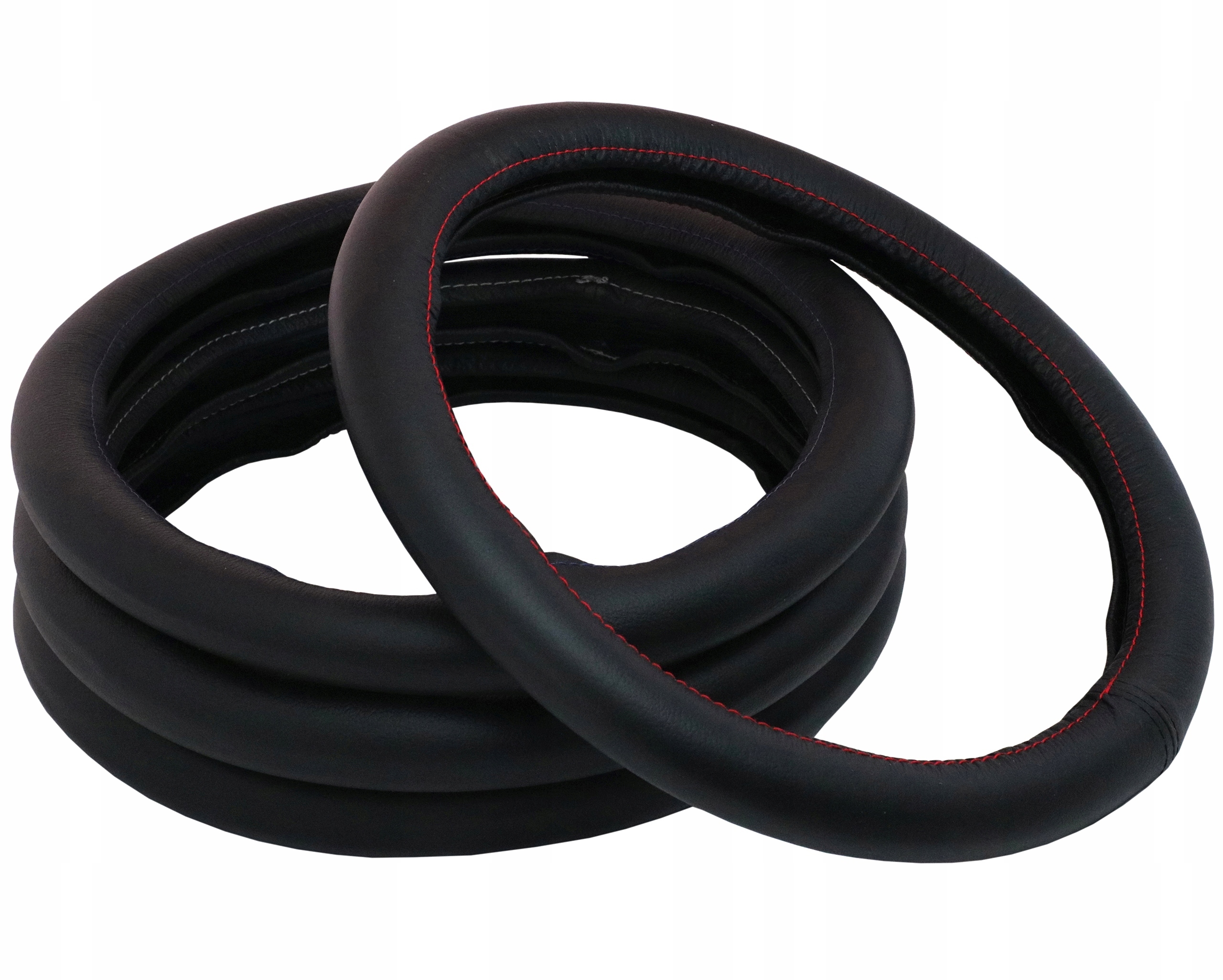 NAKŁADKA NA KIEROWNICE SKÓRA NATURALNA do Skoda Citigo Fabia 1 2 3 Favorit