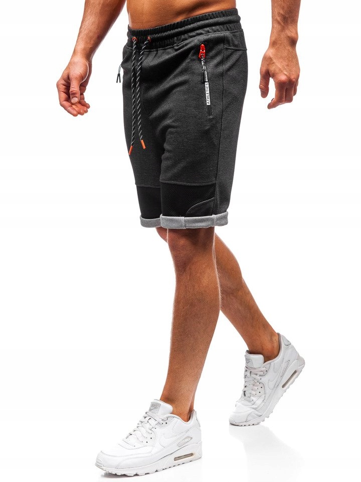 

Spodenki Czarno-pomarańczowe Q3877 DENLEY_2XL