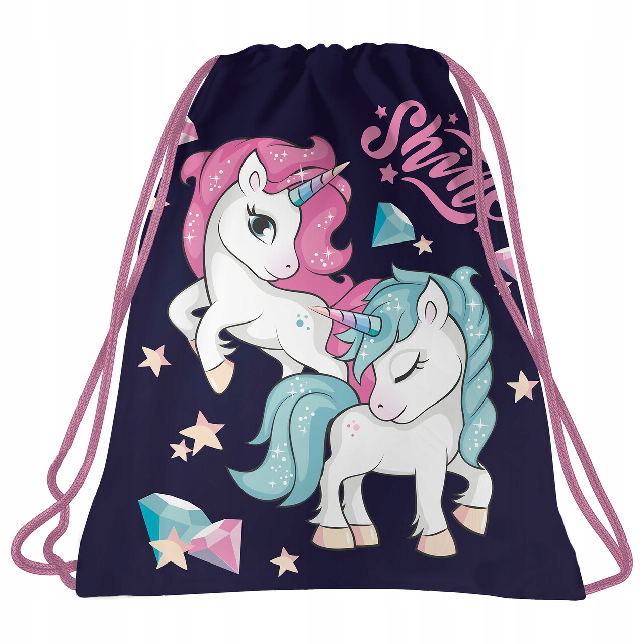 

Worek Na Obuwie Strój Na Wf Do Szkoły Jednorożce