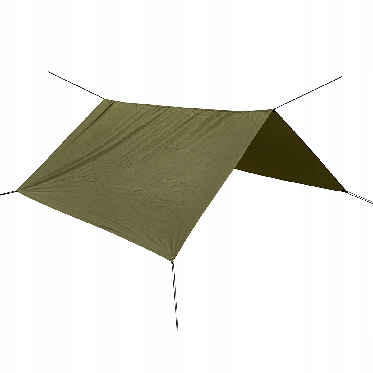 Płachta biwakowa turystyczna Badger Outdoor X-Rain Tarp Olive 300 x 300 cm