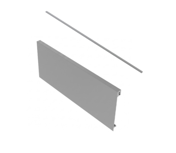 Sada Gtv Axis Pro P2O Vnitřní Vysoký Panel H110 Reling L1200 Šedá
