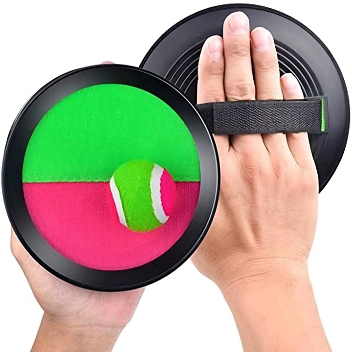 RZEPY CATCH BALL PALETKI I PIŁKA GRA RZUCAJ I ŁAP ZRĘCZNOŚCIOWA Waga produktu z opakowaniem jednostkowym 1 kg