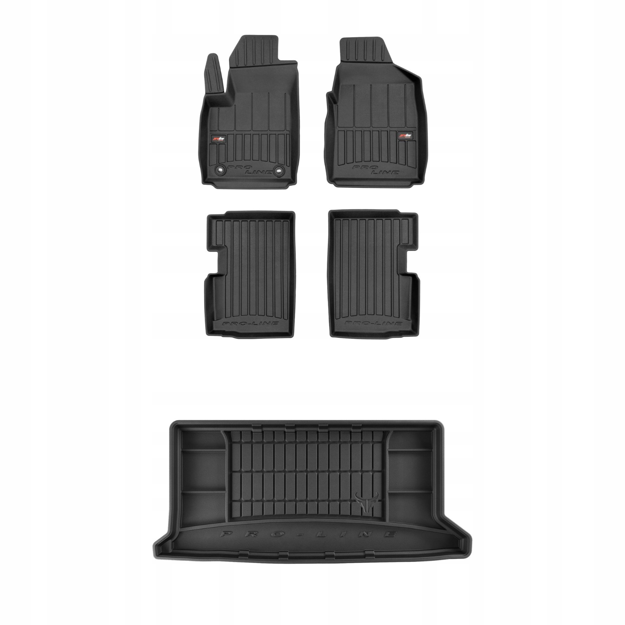 Sada gumových kobercov a rohoží pre Ford Ka II 2008-2016