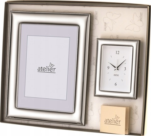 Kompletný rámček na fotografie, univerzálny a hodinový