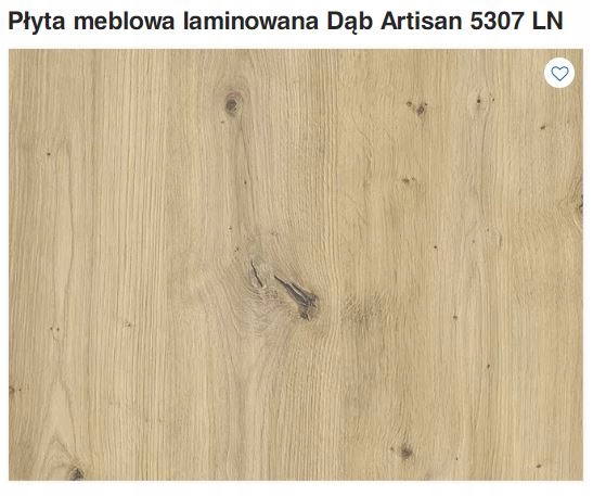 STÓŁ OWALNY ERNI A 90/170 ROZKŁADANY DĄB ARTISAN Szerokość mebla 90 cm