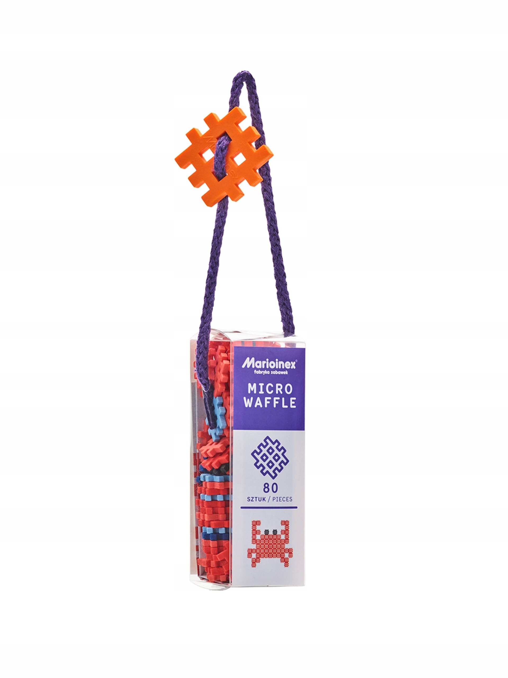 

Klocki Micro Waffle Wafle Marioinex Krab 80 El.