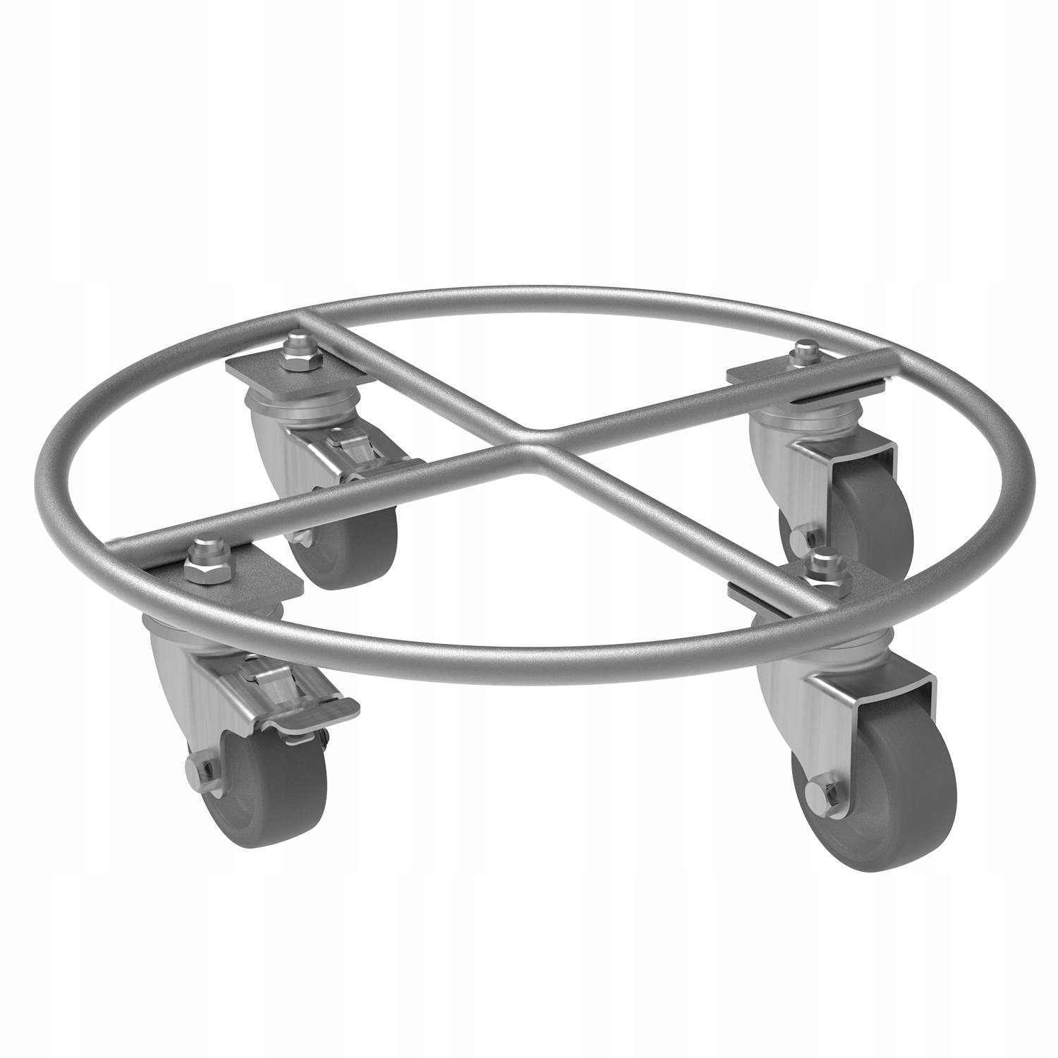 Metalowa Podstawka na kółkach Platforma pod Donice Fi 30cm Obciążenie 200KG Kod producenta 2482