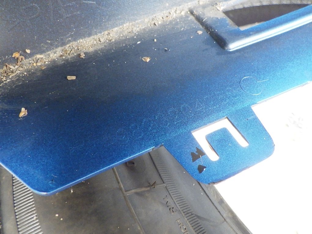 PEUGEOT 208 II GT LINE 19- bumper rear rear part