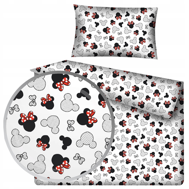 

Pościel dziecięca w miki mouse myszka 100x135