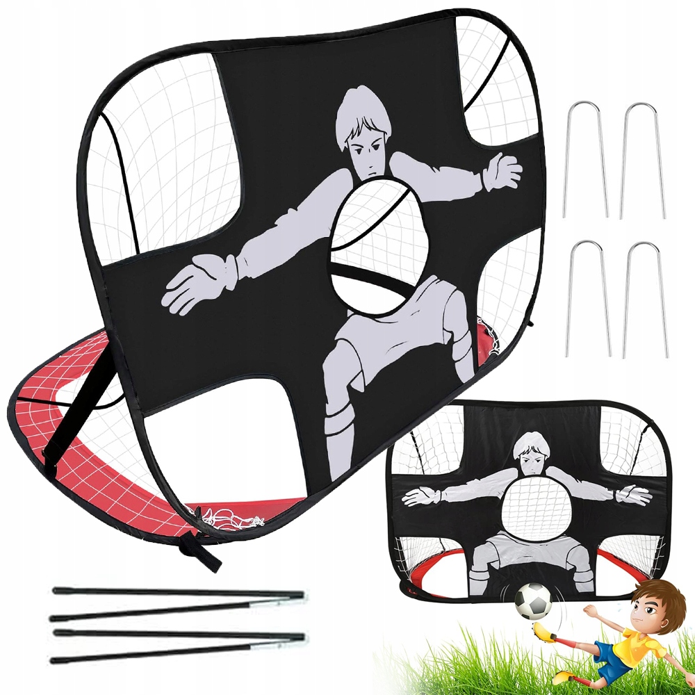PRZENOŚNA BRAMKA DO PIŁKI NOŻNEJ DLA DZIECI PREZENT DLA DZIECI