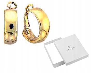 

Złote Kolczyki Kółka Koła Klasyczne Małe Colibra