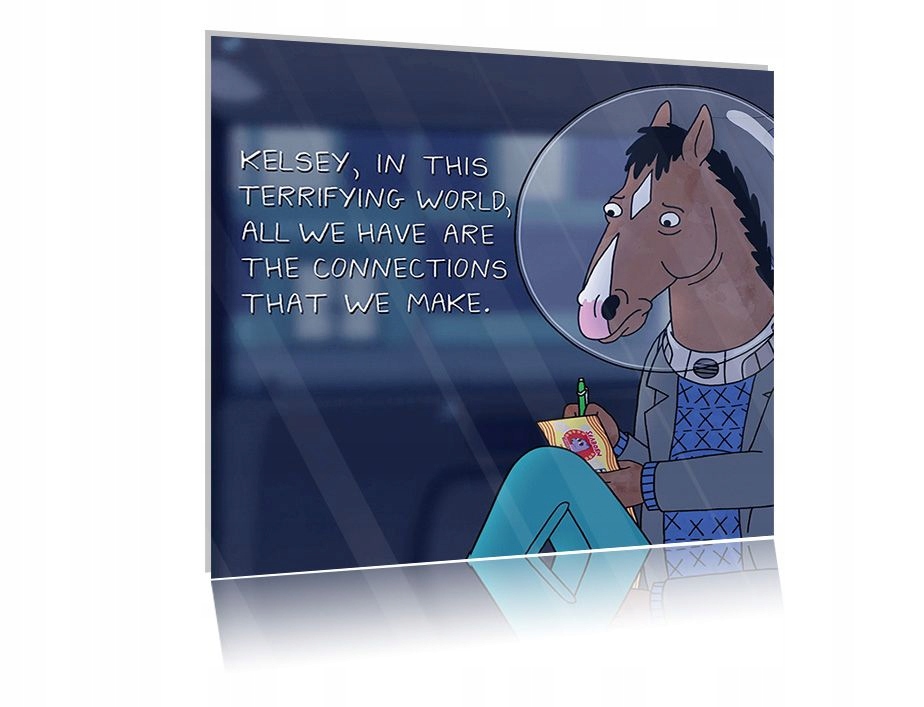 

Obraz szklany na szkle Bojack Horseman 02 50x50