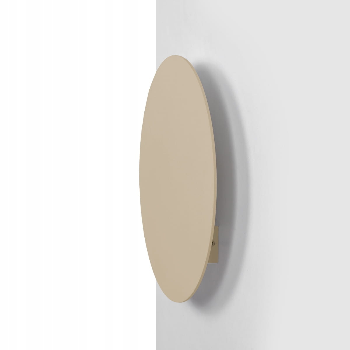Nástěnná lampa Talar v minimalistickém stylu Ø30 cm béžová do předsíně Kaja