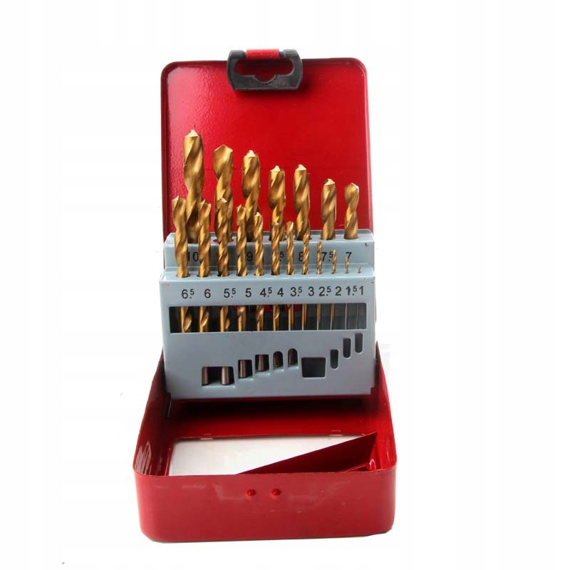 

Wiertła kobaltowe do metalu 1-10 mm 19 szt