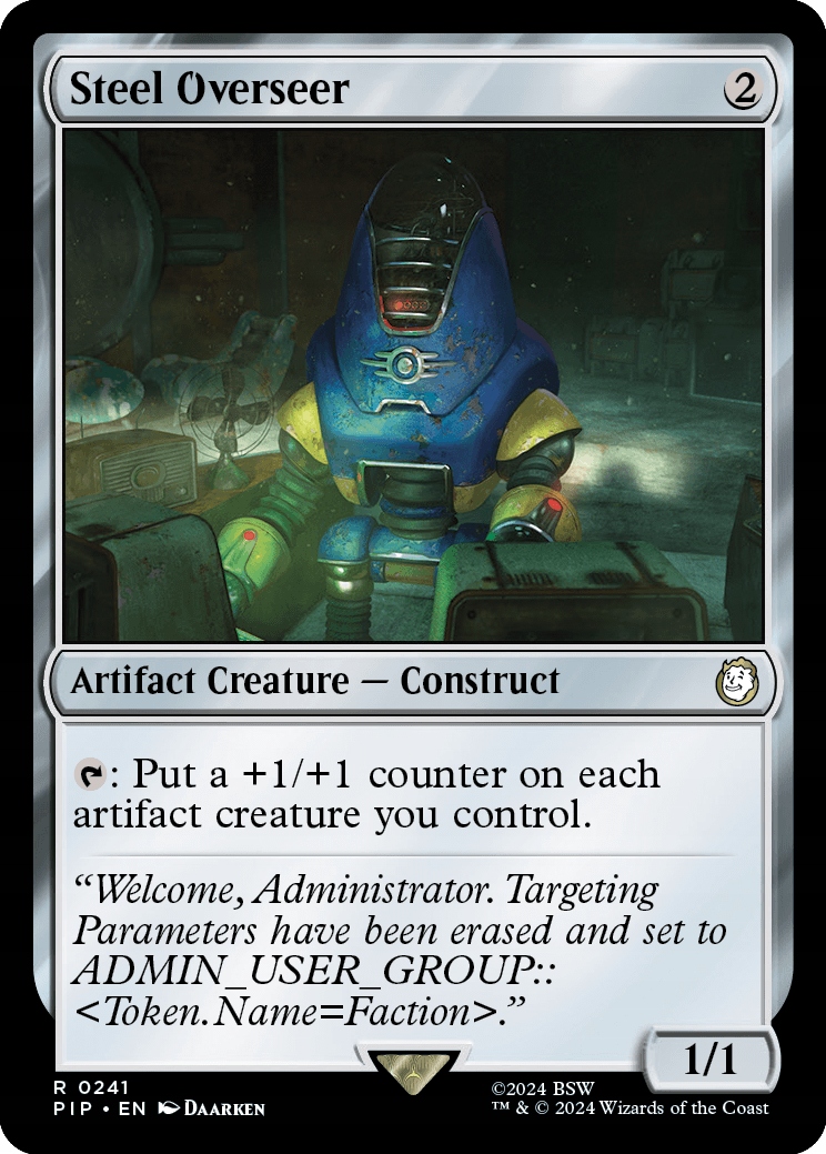 MTG Steel Overseer (R)