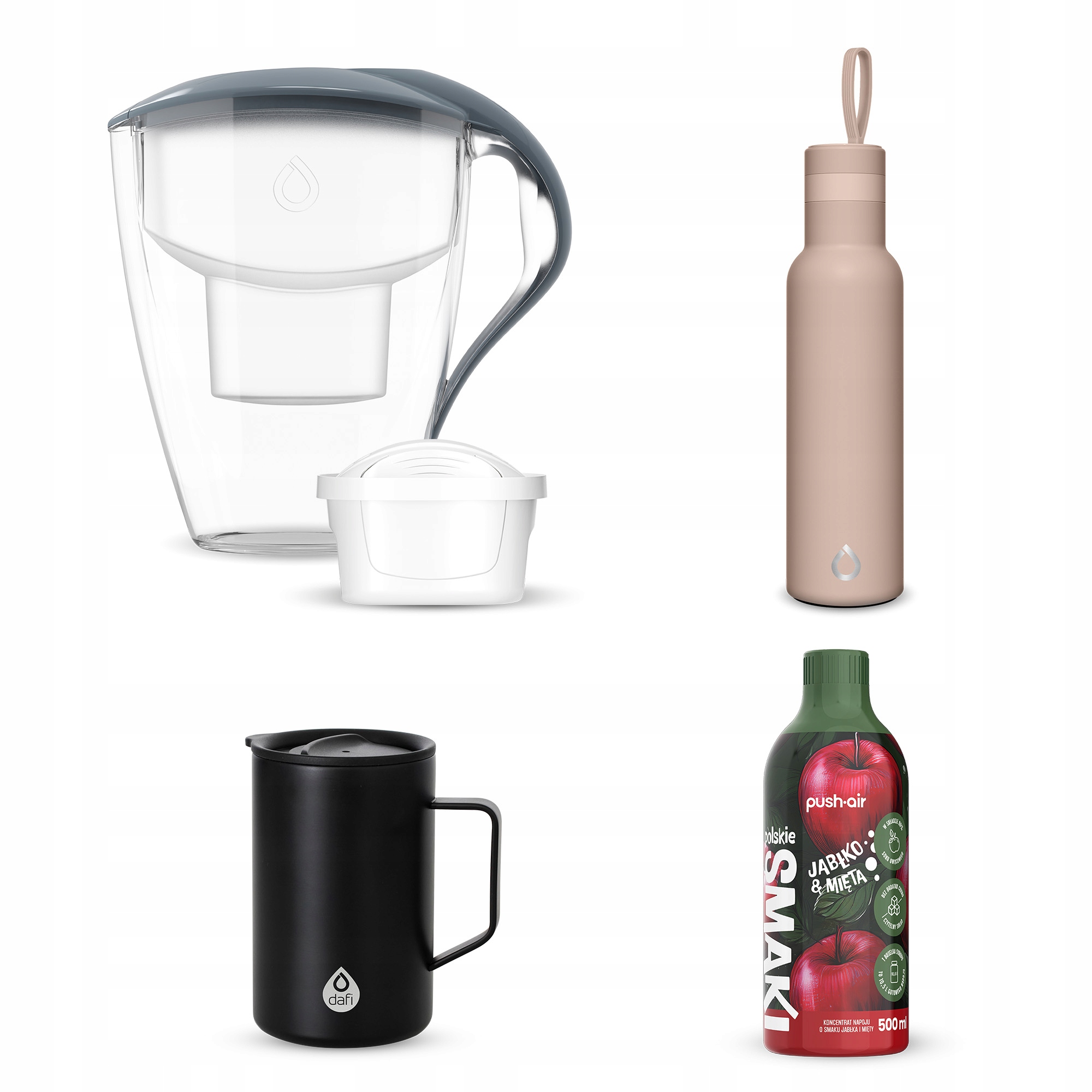 Sada Dafi B2U5 Astra Džbán Sirup Láhev a Termohrnek