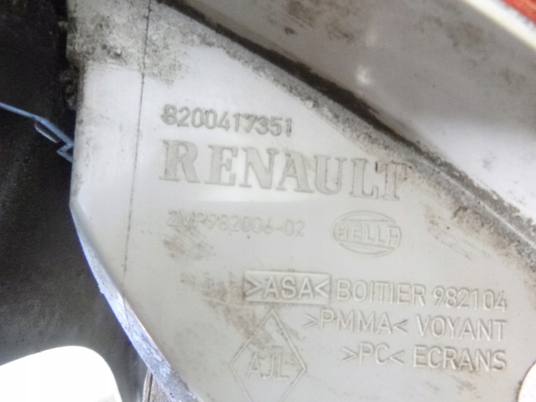 light rear right Renault Megane II 2006r. kombi 8200417351