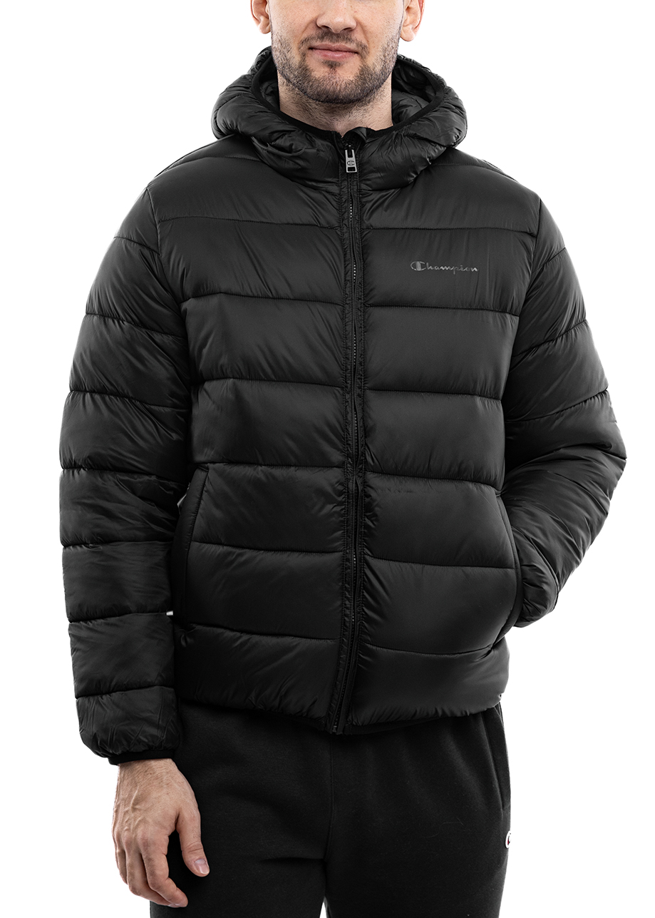 Champion Pánská zimní bunda s kapucí teplá a pohodlná vel