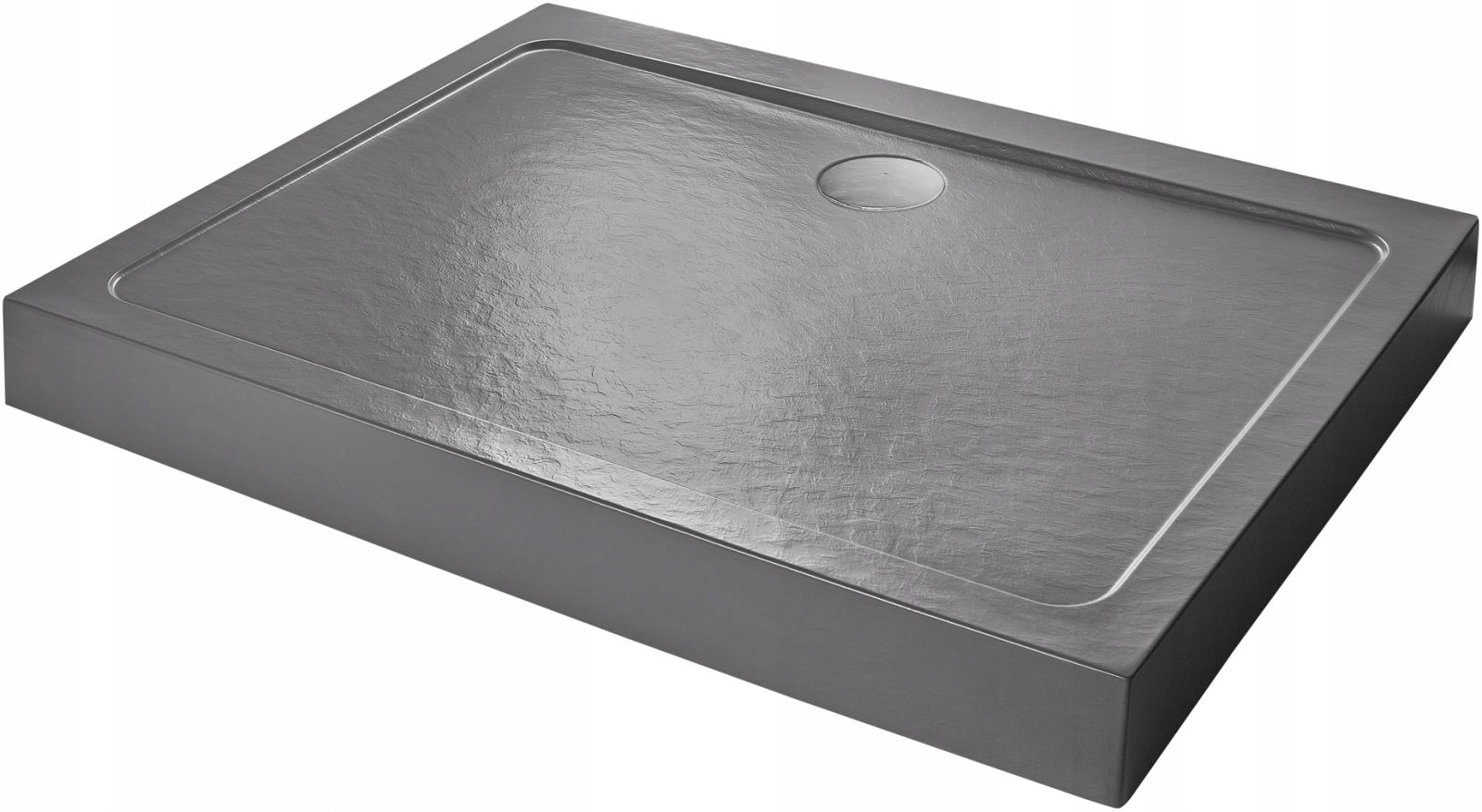 Brodzik akrylowy antracyt 100x80 Doros D Compact