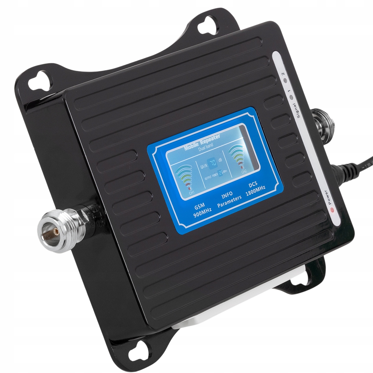 WZMACNIACZ SYGNAŁU INTERNETU GSM 4G LTE + ANTENY Model LCD3000