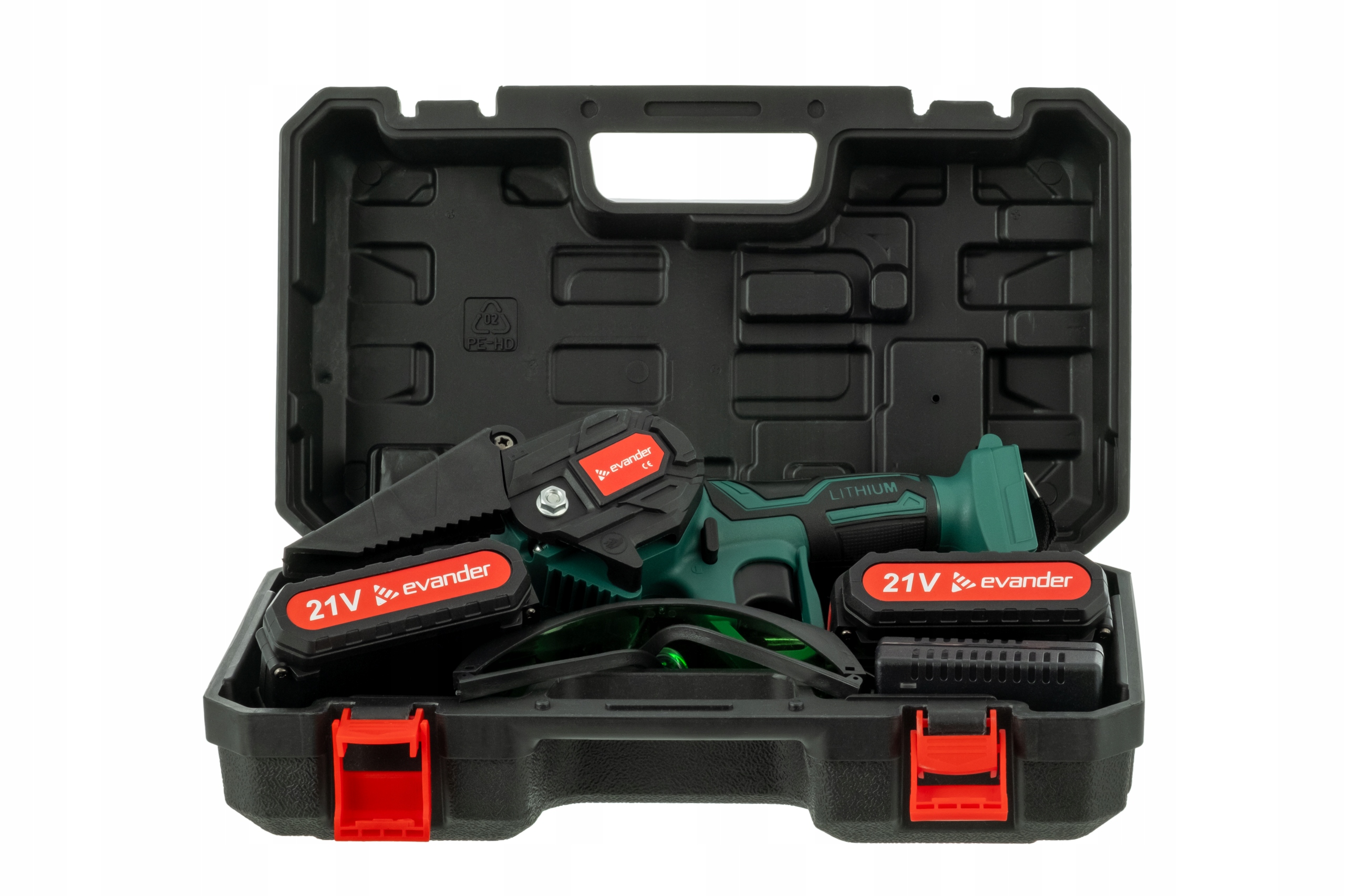 PIŁA ŁAŃCUCHOWA AKUMULATOROWA PILARKA RĘCZNA DO GAŁĘZI GAŁĘZIÓWKA 2x AKU Kod producenta 4D-EPG-030