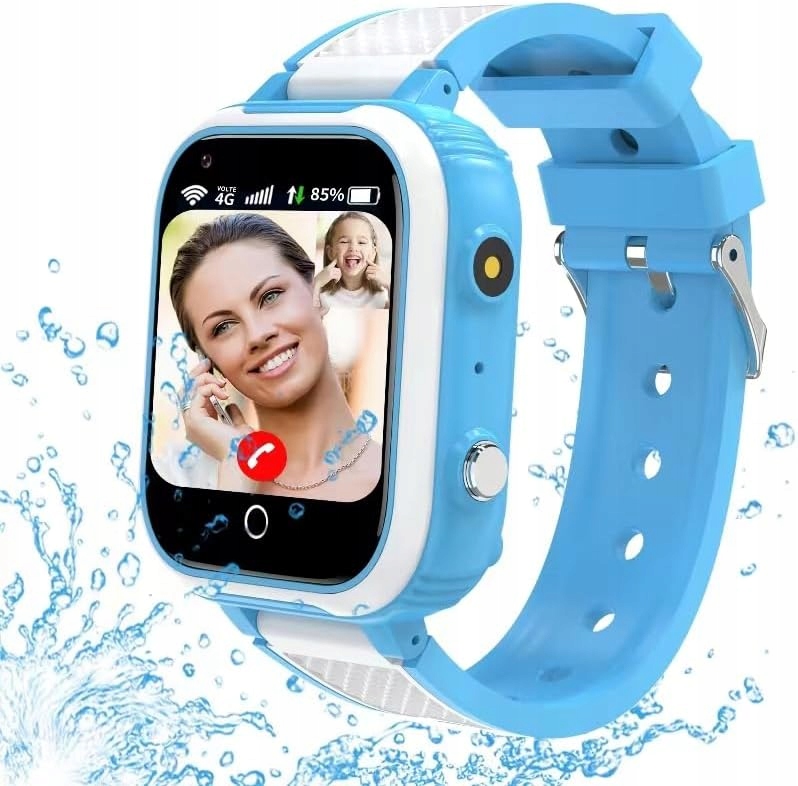 Chytré Hodinky 4G pro děti Kesasohe s Gps a videem modré