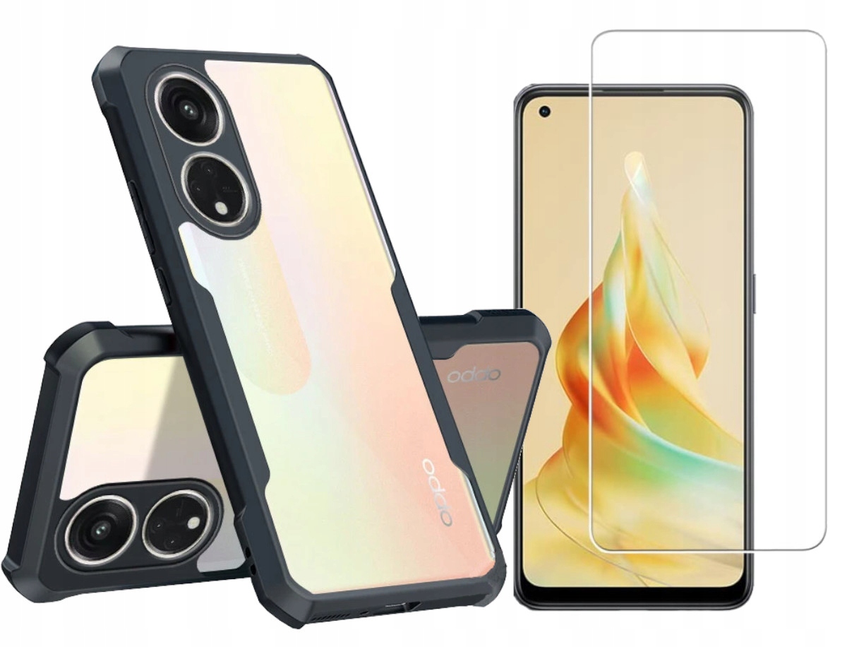 

Pancerne Etui Clear Armor do Oppo Reno 8T Szkło