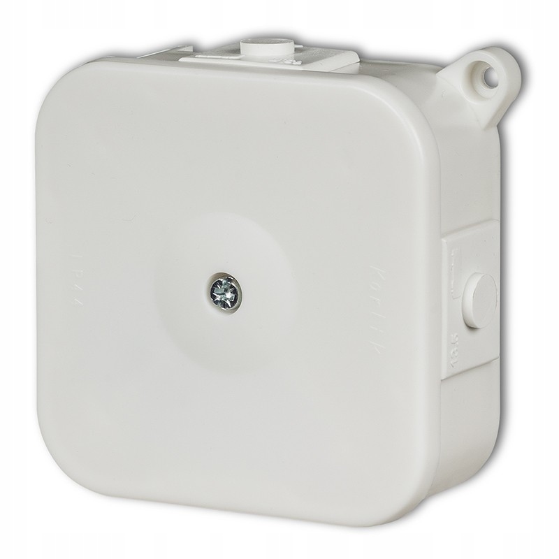 

Puszka hermetyczna bez złączek 80x80mm biały IP44