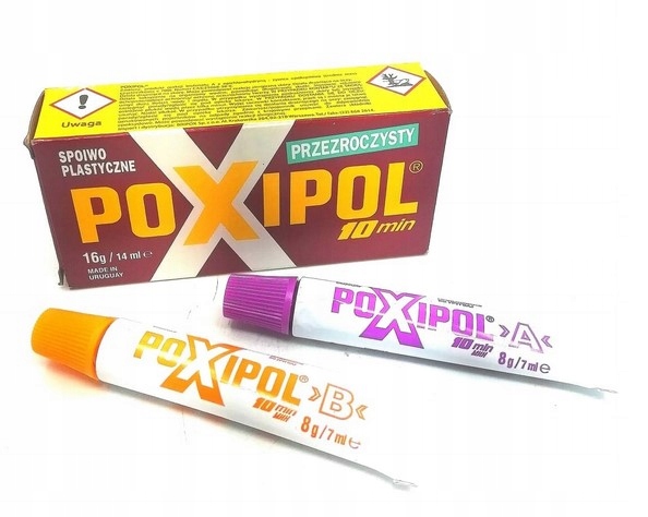 

Poxipol Klej Dwuskładnikowy Przezroczysty 16G/14ML