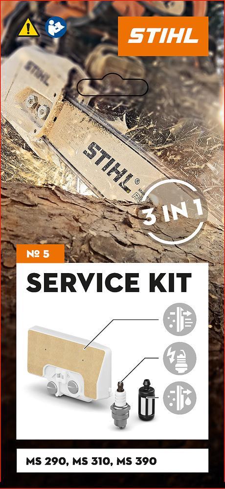 

Zestaw serwisowy Stihl Ms 290, 310, 390 Kit 5