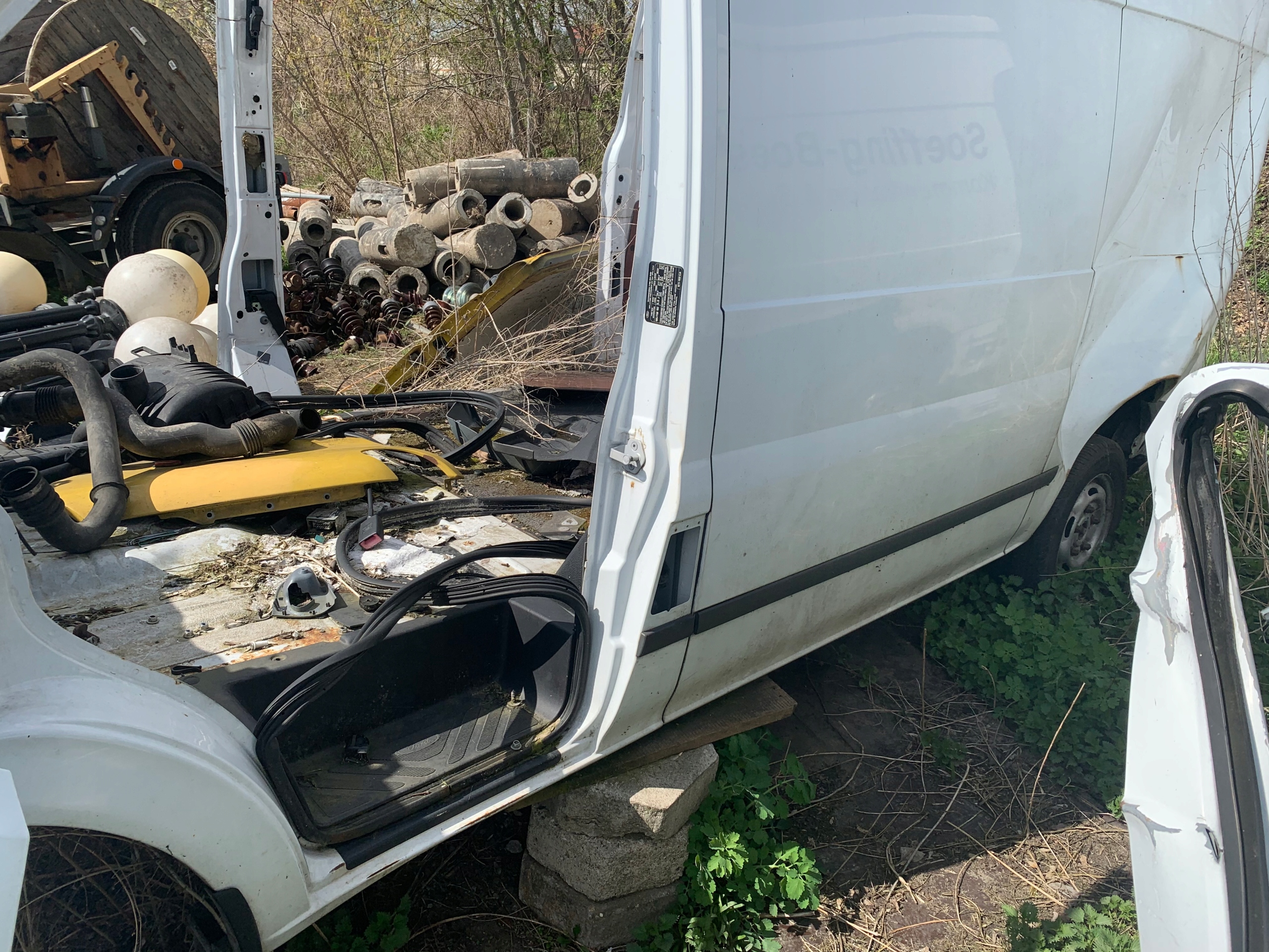 FORD TRANSIT MK7 ЛІВА СТОРОНА 2010 2011 2012 2013 2014