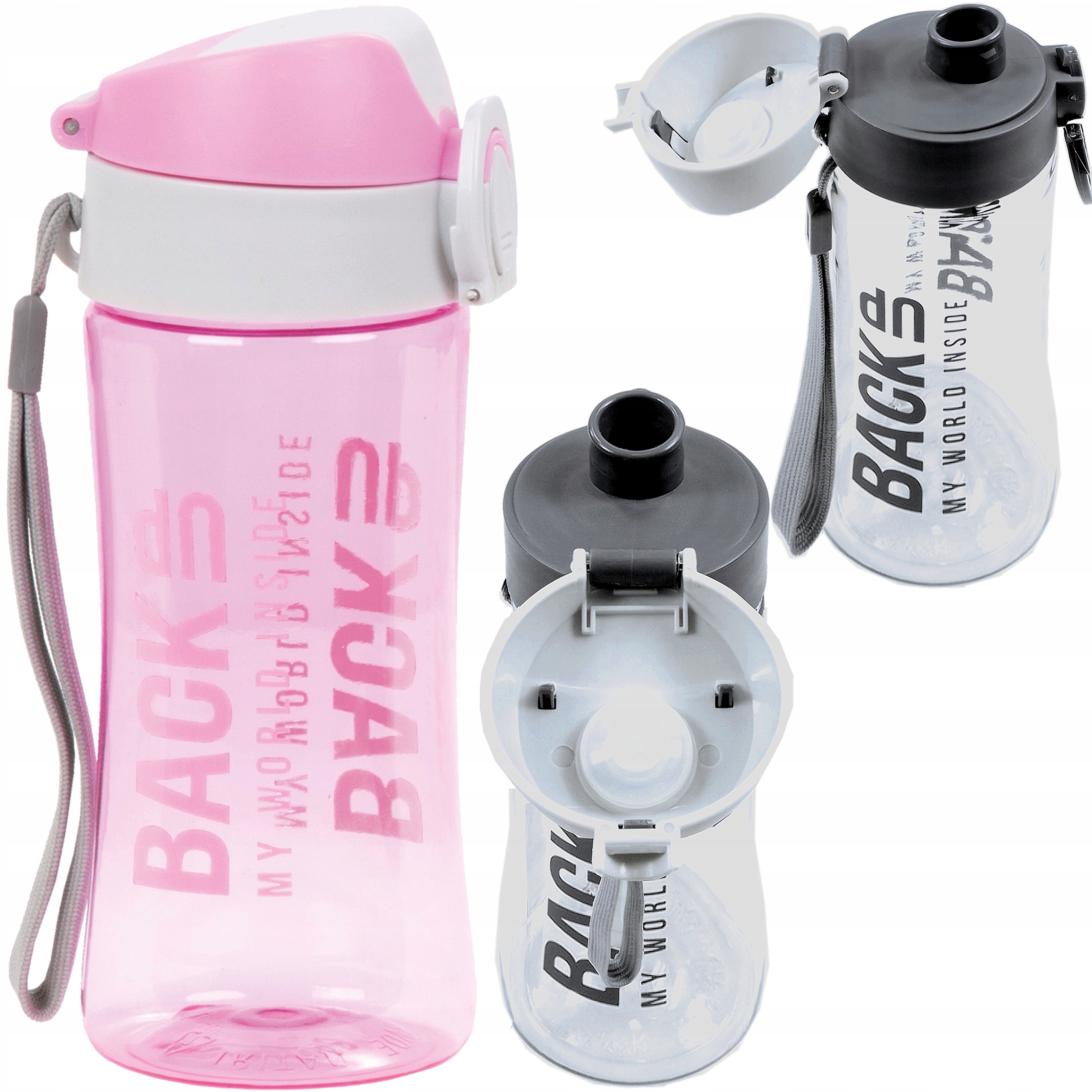 

Bidon Butelka Na Wodę Tritan 400ml Bpa Free BackUP