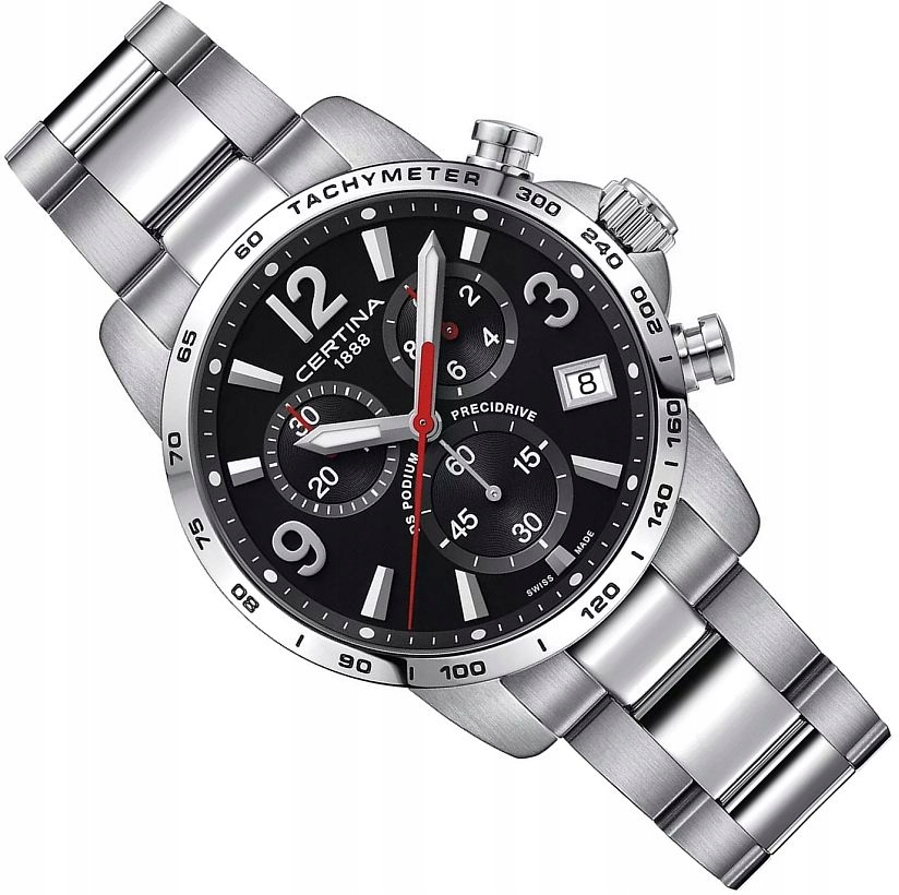 Švýcarské Pánské Hodinky Certina C034.417.11.057.00 Premium Chrono 41 mm