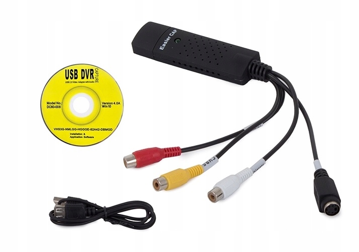 VIDEO GRABBER ZGRYWANIE Z VHS PRZEGRYWANIE DVD CD Model VIDEO GRABBER