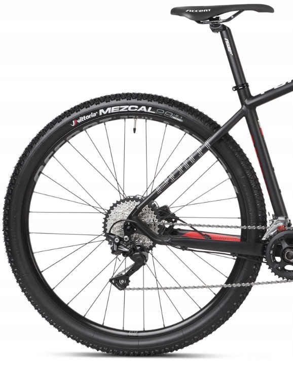 Accent Point Deore czarny / czerwony 2024 Waga 13.9 kg