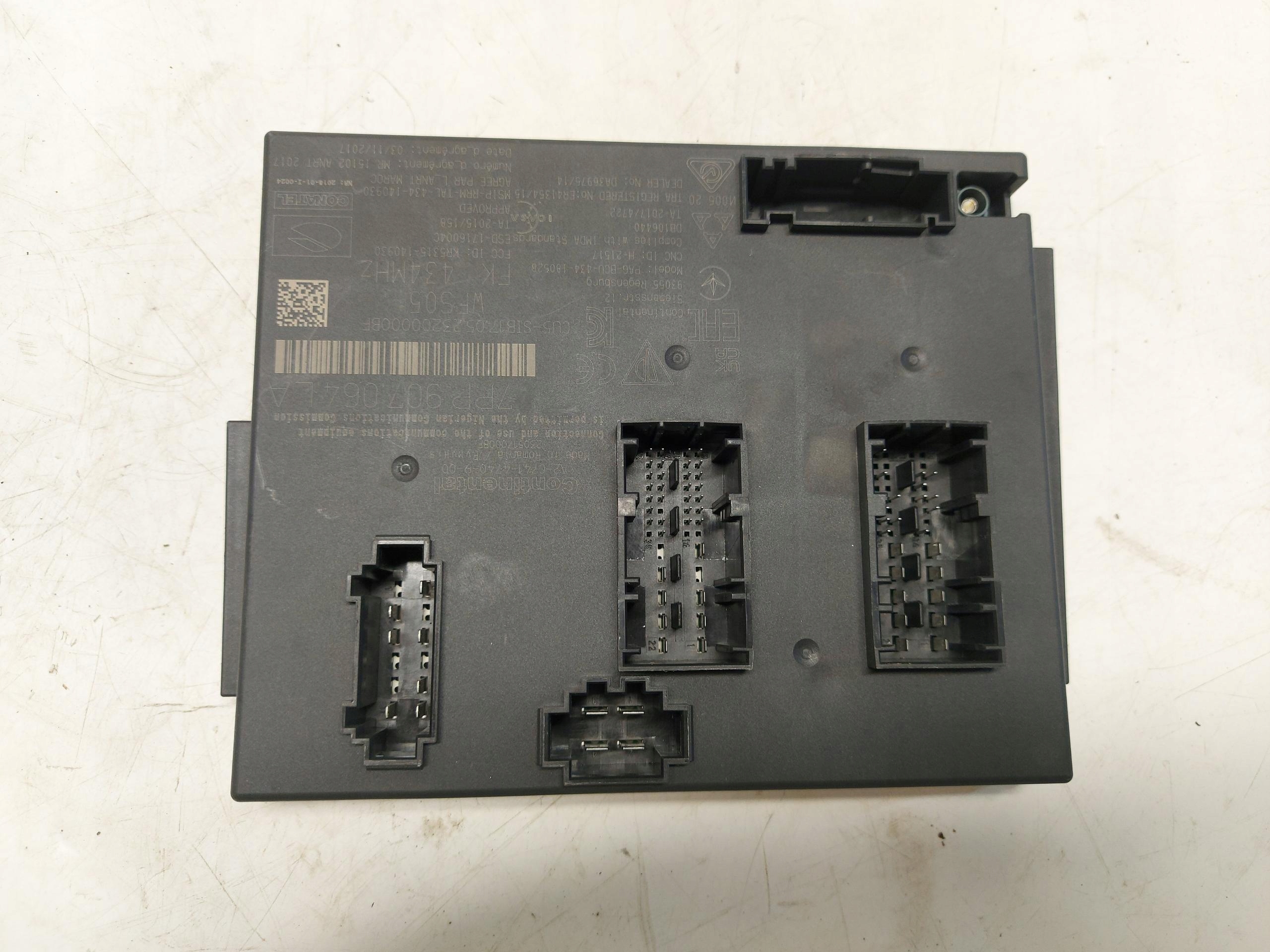 Porsche Macan II LIFT module control unit KOMFORTU 7PP907064LA